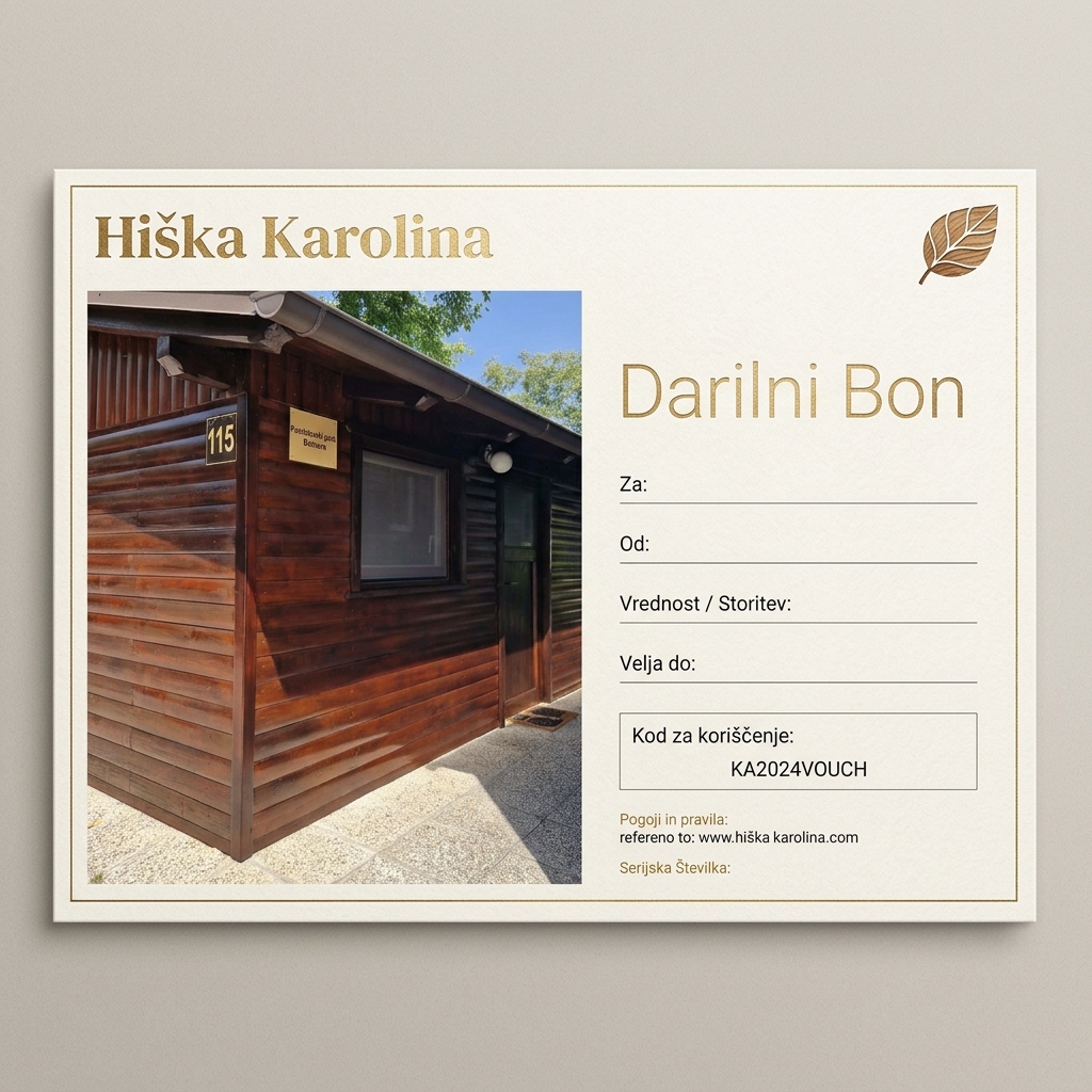 Darilni bon Hiška Karolina